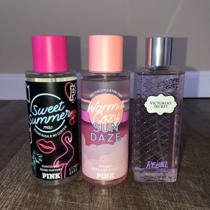 3 brand new VS fragrance mists